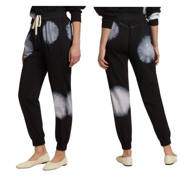 Bassike Radial Tie-Dye Jogger Pants - Picture 2 of 9